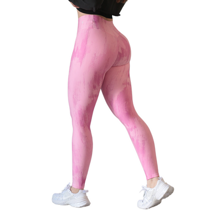 Leggings push up | Supplex Stretch, Liso – rosado