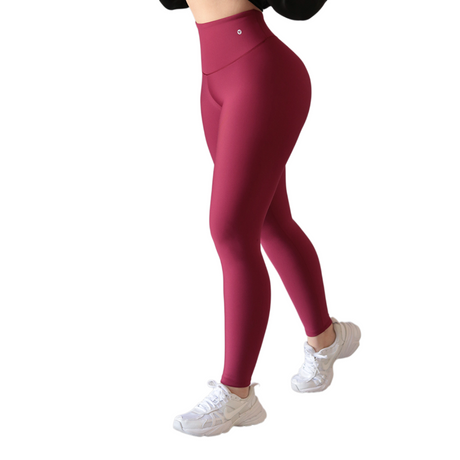 Leggings básico | Supplex Stretch, Liso – frambuesa