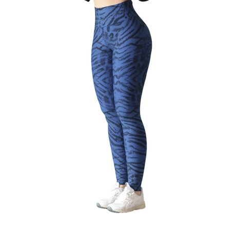 Leggings push up | Supplex Stretch, Liso Print – Azul