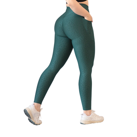 ADRIANAOLIMPO® | Leggins - Leggings push up con bolsillos | Supplex Stretch, Relieves Felina – Verde | Ropa deportiva para mujer Elite HotSale Blackfriaday Envío Gratis a México. Mayoreo Menudeo Ofertas Exclusivas