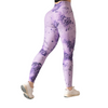 Leggings push up | Supplex Stretch, Liso Parches Print – Lila