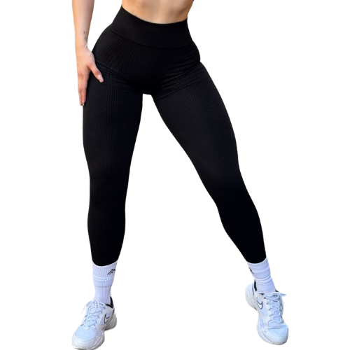 Leggings Efecto Push-Up | Dashian Slim – Midnight Black