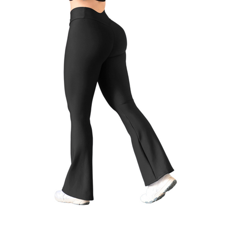 Leggings push up | Supplex Stretch, Liso – Negro