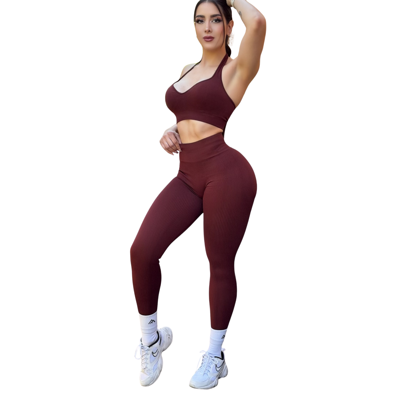 ADRIANAOLIMPO® | Leggins - Leggings Efecto Push-Up | Dashian Slim – Burnt Merlot | Ropa deportiva para mujer Elite HotSale Blackfriaday Envío Gratis a México. Mayoreo Menudeo Ofertas Exclusivas