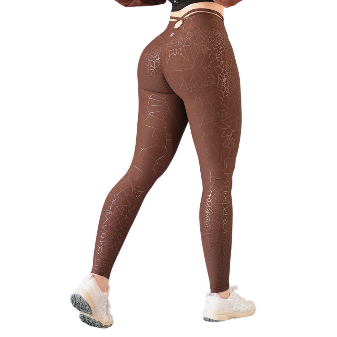 ADRIANAOLIMPO® | Leggins - Leggings push up | Supplex Stretch, Destellos Voro – Café | Ropa deportiva para mujer Elite HotSale Blackfriaday Envío Gratis a México. Mayoreo Menudeo Ofertas Exclusivas