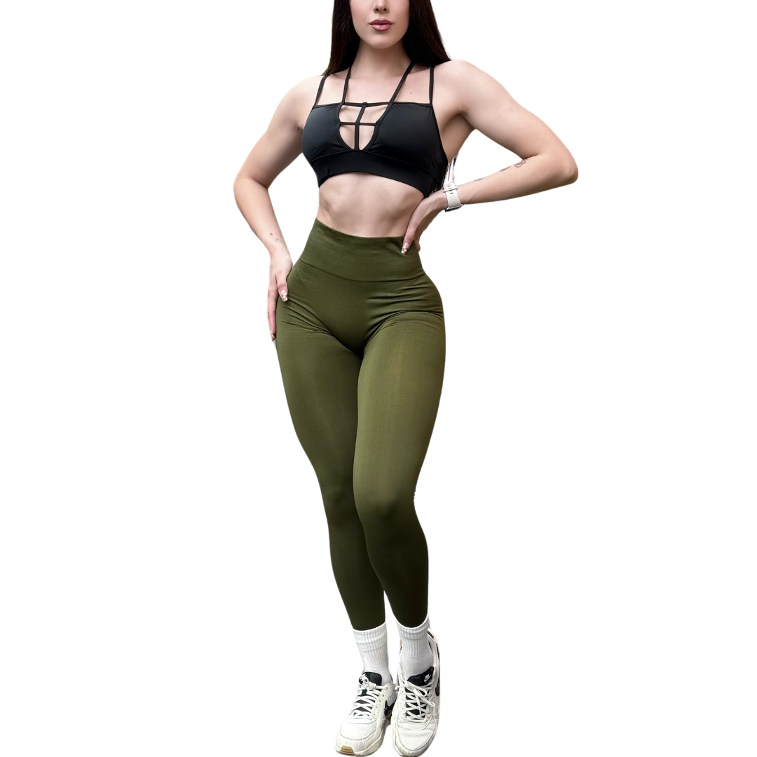ADRIANAOLIMPO® | Leggins - Leggings Burbuja + Push Up | Seamless Compresión - Verde Militar | Ropa deportiva para mujer Elite HotSale Blackfriaday Envío Gratis a México. Mayoreo Menudeo Ofertas Exclusivas
