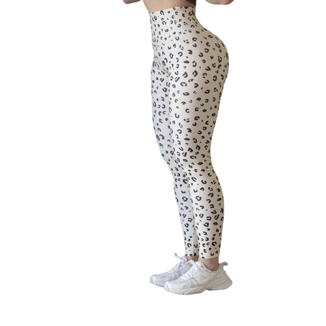 Leggings push up | Supplex Stretch, Liso Print – Hueso