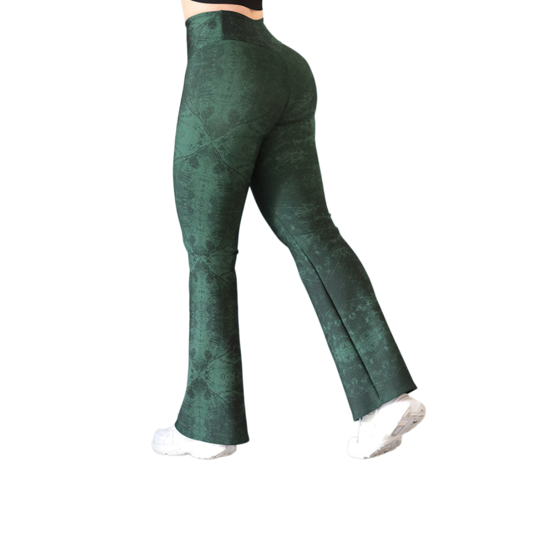 Leggings básico | Supplex Stretch, Liso Tie Day – Verde