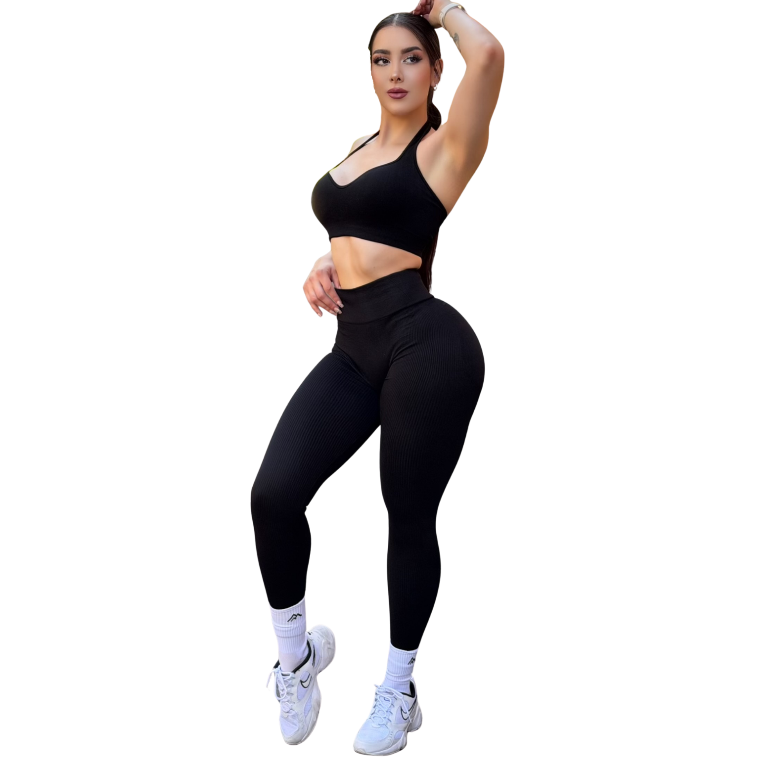 ADRIANAOLIMPO® | Leggins - Leggings Efecto Push-Up | Dashian Slim – Midnight Black | Ropa deportiva para mujer Elite HotSale Blackfriaday Envío Gratis a México. Mayoreo Menudeo Ofertas Exclusivas