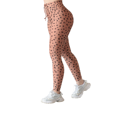 Leggings push up | Supplex Stretch, Liso – terracota