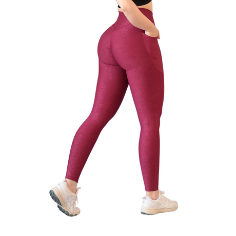 ADRIANAOLIMPO® | Leggins - Leggings push up con bolsillos | Supplex Stretch, Relieves Leo – Magenta | Ropa deportiva para mujer Elite HotSale Blackfriaday Envío Gratis a México. Mayoreo Menudeo Ofertas Exclusivas