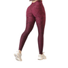 Leggings push up | Supplex Stretch, Liso Flores – Magenta