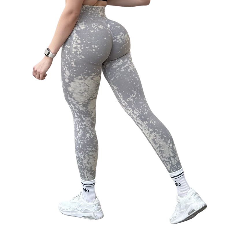 ADRIANAOLIMPO® | Leggins - Leggings Burbuja + Push Up | Seamless Compresión – Gris Moteado | Ropa deportiva para mujer Elite HotSale Blackfriaday Envío Gratis a México. Mayoreo Menudeo Ofertas Exclusivas