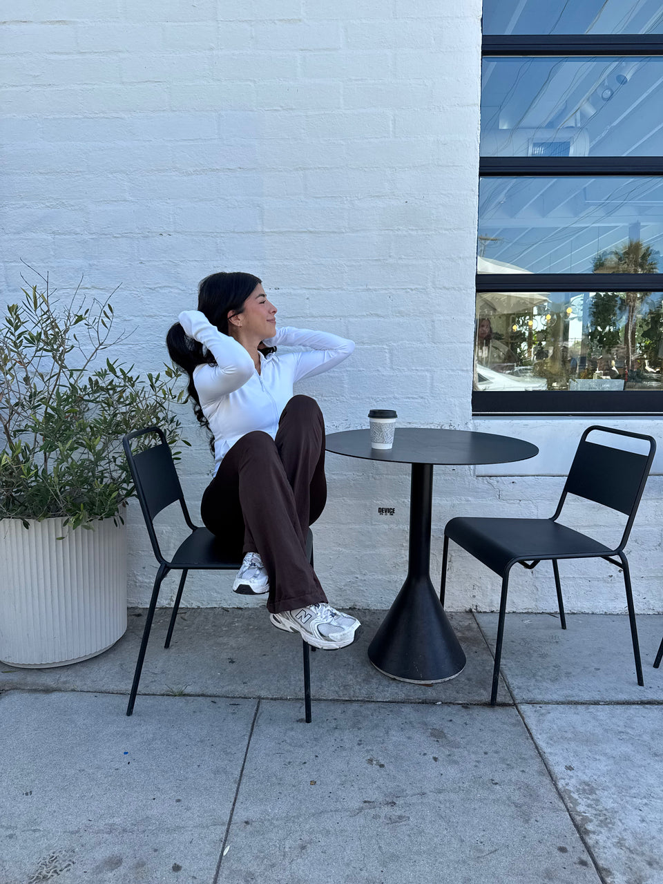 Leggings Burbuja + Push Up | Seamless Compresión Café