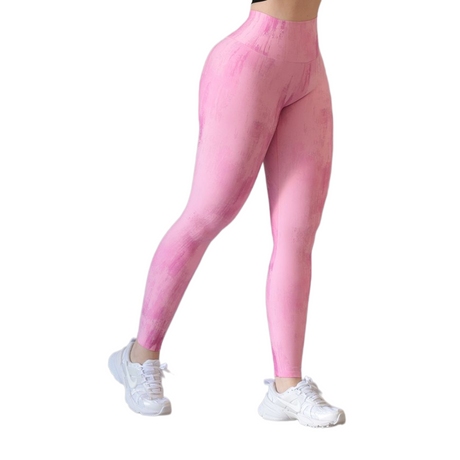 Leggings push up | Supplex Stretch, Liso – rosado