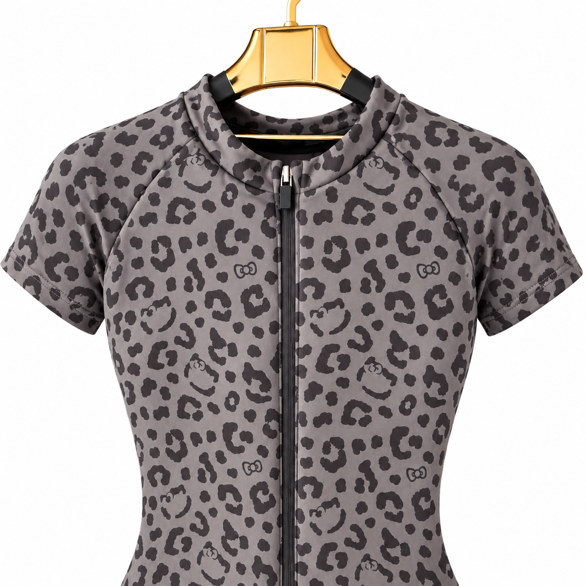 Enterizo básico | Supplex Stretch, Liso – Print Gris
