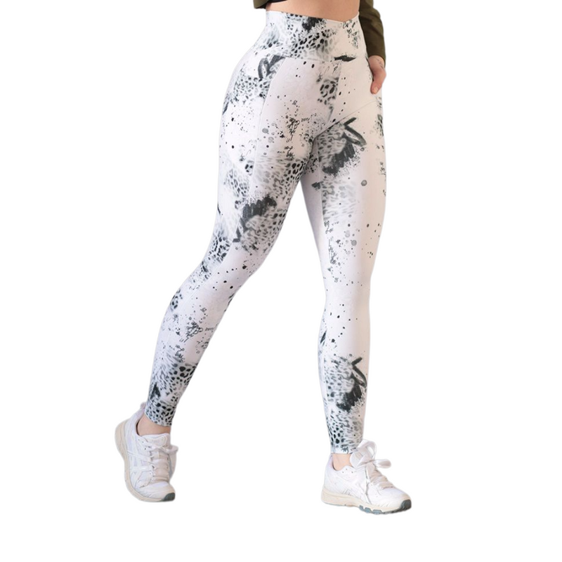 ADRIANAOLIMPO® | Leggins - Leggings básico con bolsillos | Supplex Stretch, Liso Parches print – Blanca | Ropa deportiva para mujer Elite HotSale Blackfriaday Envío Gratis a México. Mayoreo Menudeo Ofertas Exclusivas